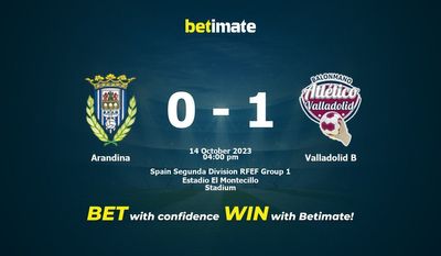 Arandina vs Valladolid B Forudsigelse, odds og væddemålstips 14/10/2023