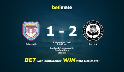 Arbroath vs Partick Forudsigelse, Odds og Betting Tips 11/04/2023