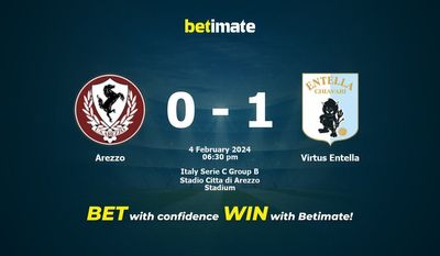 Arezzo vs Virtus Entella Forudsigelse, odds og væddemål 02/04/2024