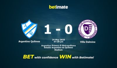 Argentino Quilmes vs Villa Dalmine Forudsigelser, Odds & Spiltips 24/05/2025