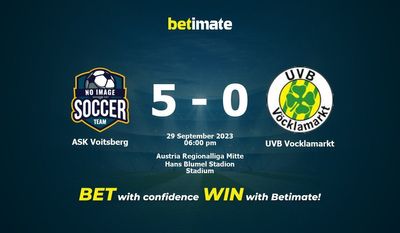 ASK Voitsberg vs UVB Vocklamarkt Forudsigelse, odds og væddemål 29/09/2023