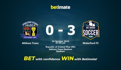 Athlone Town vs Waterford FC Forudsigelse, odds og væddemål 24/10/2023