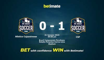 Atletico Cajazeirense vs CSP forudsigelse, odds og væddemål 21/01/2024