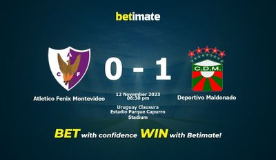 Atletico Fenix Montevideo vs Deportivo Maldonado Forudsigelse, odds og væddemål 11/12/2023