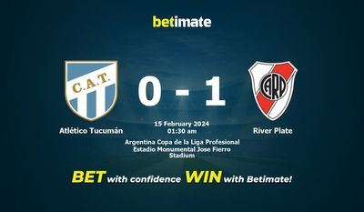 Atlético Tucumán vs River Plate forudsigelse, odds og væddemålstips 15/02/2024