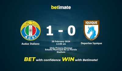 Audax Italiano vs Deportes Iquique Forudsigelse, odds og væddemålstips 19/02/2024