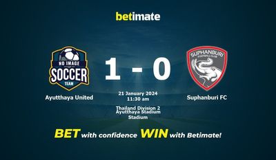 Ayutthaya United vs Suphanburi FC Forudsigelse, odds og væddemål 21/01/2024