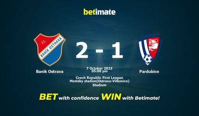 Banik Ostrava vs Pardubice Forudsigelse, odds og væddemål 10/07/2023