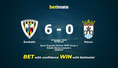 Barakaldo vs Naxara Forudsigelse, odds og væddemål 10/08/2023