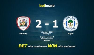 Barnsley vs Wigan Forudsigelse, odds og væddemål 01/01/2024