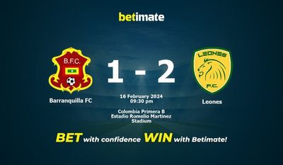 Barranquilla FC vs Leones Forudsigelse, odds og væddemålstips 16/02/2024
