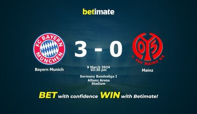Bayern München vs Mainz forudsigelse, odds og væddemål 03/09/2024