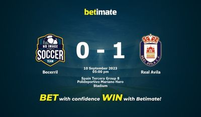 Becerril vs Real Avila Forudsigelse, odds og væddemål 09/10/2023