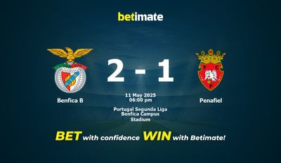 Benfica B vs Penafiel Forudsigelse, Odds & Spiltips 05/11/2025