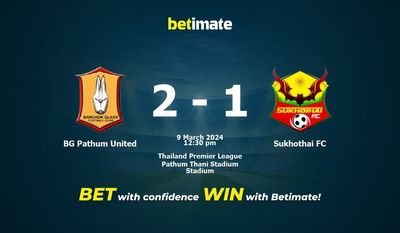 BG Pathum United vs Sukhothai FC Forudsigelse, odds og væddemål 03/09/2024