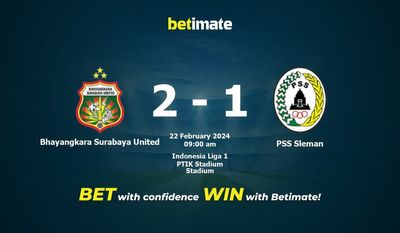 Bhayangkara Surabaya United vs PSS Sleman Forudsigelse, odds og væddemål 22/02/2024