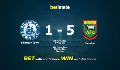 Billericay Town vs Hendon Forudsigelse, odds og væddemål 24/07/2023