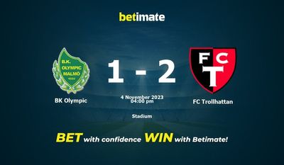BK Olympic vs FC Trollhättan Forudsigelse, odds og væddemål 11/04/2023