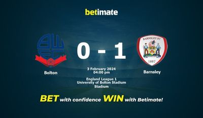 Bolton vs Barnsley Forudsigelse, odds og væddemål 02/03/2024