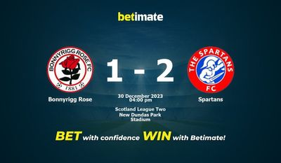 Bonnyrigg Rose vs Spartans Forudsigelse, odds og væddemål 30/12/2023