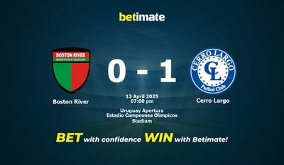 Boston River vs Cerro Largo Forudsigelse, odds og væddemål 04/13/2025