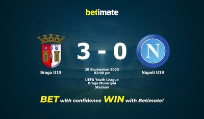 Braga U19 vs Napoli U19 Forudsigelse, odds og væddemål 20/09/2023