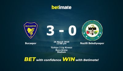 Bucaspor vs Nazilli Belediyespor Forudsigelse, odds og væddemål 26/03/2025
