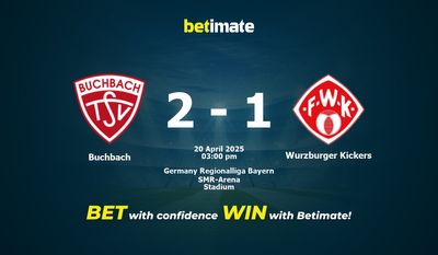 Buchbach vs Wurzburger Kickers Forudsigelse, odds og væddemål 20/04/2025