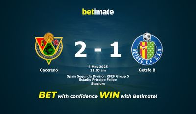 Cacereno vs Getafe B Forudsigelse, Odds & Spiltips 05/04/2025