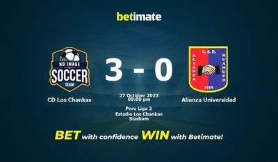 CD Los Chankas vs Alianza Universidad Forudsigelse, odds og væddemål 27/10/2023