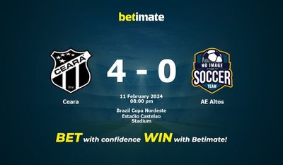Ceara vs AE Altos forudsigelse, odds og væddemål 02/11/2024