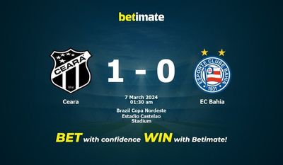 Ceara vs EC Bahia forudsigelse, odds og væddemål 03/07/2024