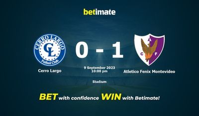 Cerro Largo vs Atletico Fenix Montevideo forudsigelse, odds og væddemål 09/09/2023