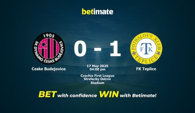 Ceske Budejovice vs FK Teplice Forudsigelse, odds og væddemål 17/05/2025