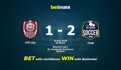 CFR Cluj vs FCSB forudsigelse, odds og væddemålstips 23/05/2025