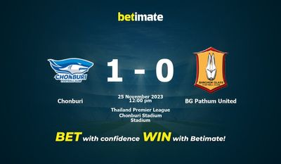 Chonburi vs BG Pathum United Forudsigelse, odds og væddemål 25/11/2023