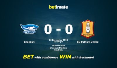 Chonburi vs BG Pathum United Forudsigelse, odds og væddemål 20/12/2023