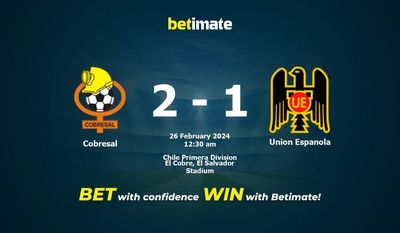Cobresal vs Union Espanola Forudsigelse, odds og væddemål 25/02/2024