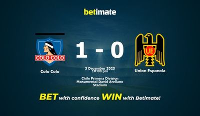 Colo Colo vs Union Espanola Forudsigelse, odds og væddemål 12/03/2023