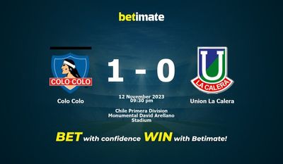 Colo Colo vs Union La Calera Forudsigelse, odds og væddemål 11/12/2023