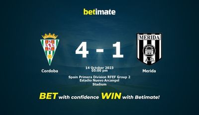 Cordoba vs Merida Forudsigelse, odds og væddemål 14/10/2023