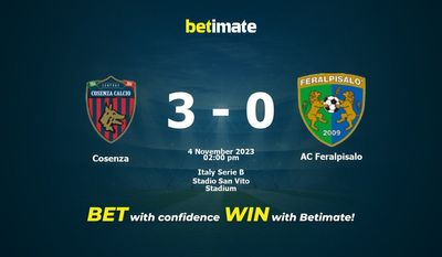 Cosenza vs AC Feralpisalo Forudsigelse, odds og væddemål 11/04/2023