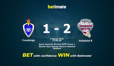 Covadonga vs Valladolid B Forudsigelse, odds og væddemål 03/03/2024
