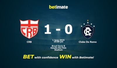 CRB vs Clube Do Remo Forudsigelse, Odds & Spiltips 06/01/2025
