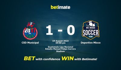 CSD Municipal vs Deportivo Mixco Forudsigelse, Odds & Betting Tips 19/08/2023