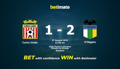 Curico Unido vs O'Higgins Forudsigelse, odds og væddemål 27/08/2023