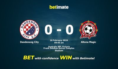 Dandenong City vs Altona Magic Forudsigelse, Odds & Betting Tips 16/02/2024