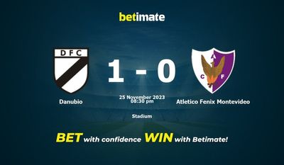 Danubio vs Atletico Fenix Montevideo forudsigelse, odds og væddemål 25/11/2023