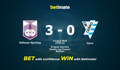 Defensor Sporting vs Cerro forudsigelse, odds og væddemålstips 14/04/2025