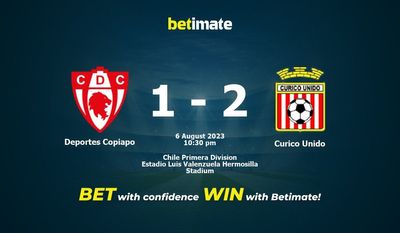 Deportes Copiapo vs Curico Unido Forudsigelser, odds og væddemål 08/06/2023